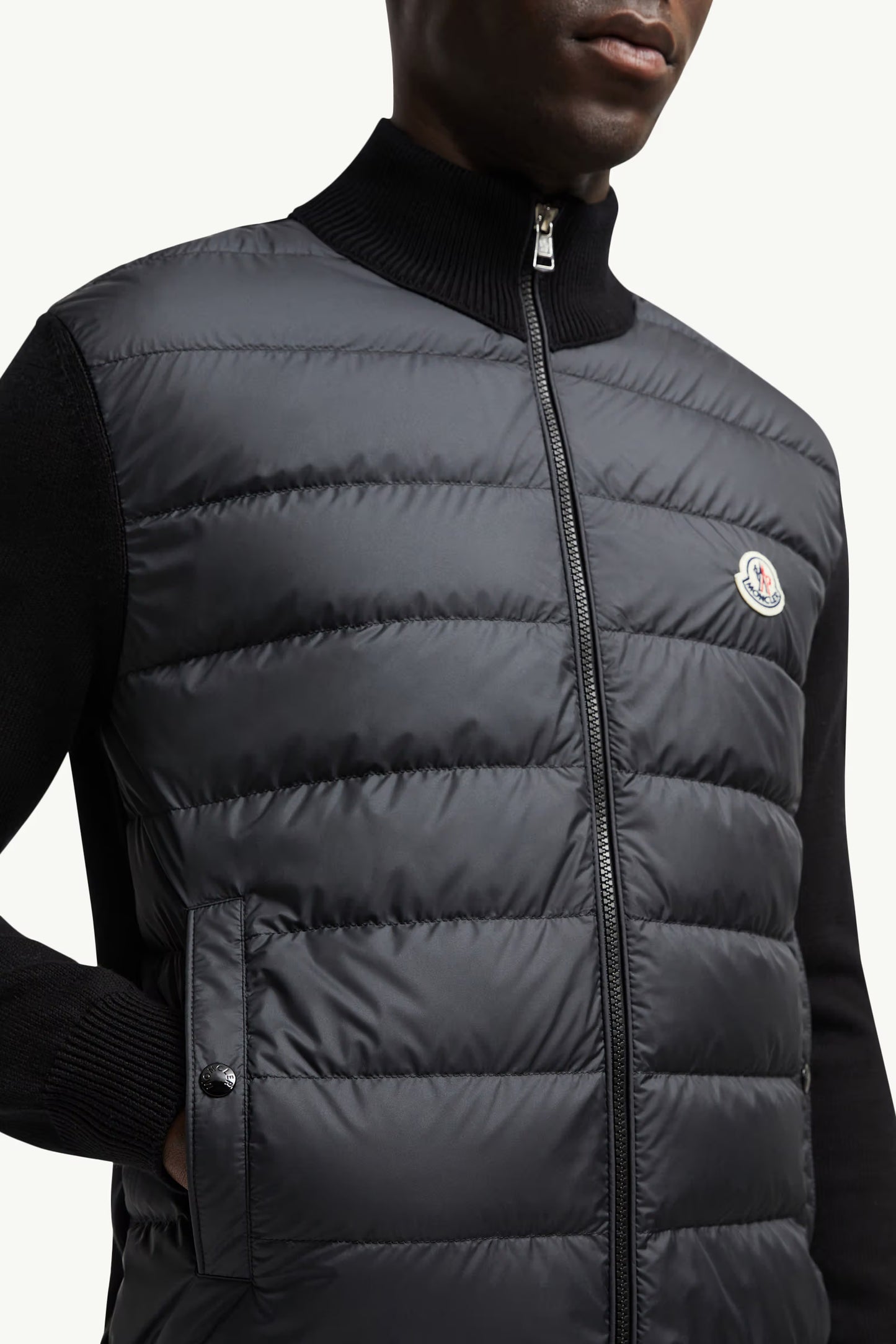 Moncler | Padded Cotton Zip-Up Cardigan