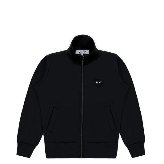 Comme des Garçons | Track Jacket - Black / Big Heart Print