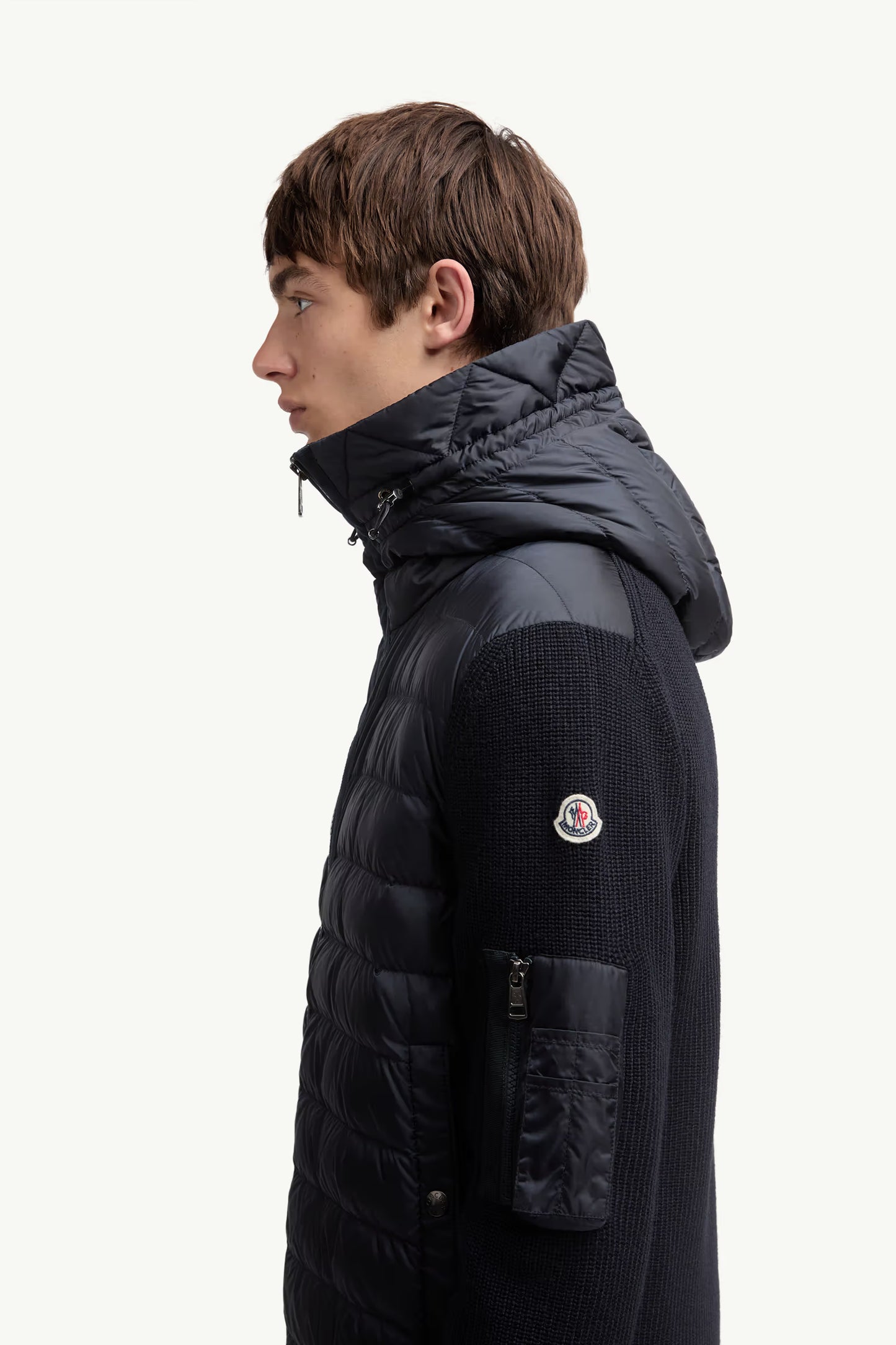 Moncler | Cardigan zippé matelassé