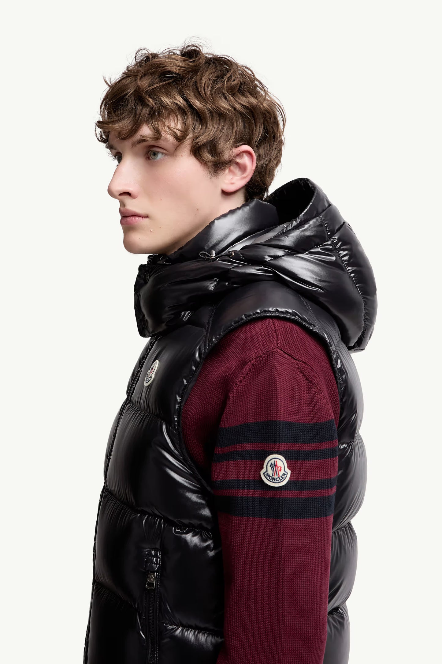 Moncler | Doudoune sans manches Bormes à capuche